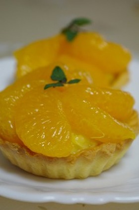 缶詰みかんのタルト