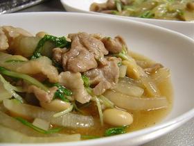 めんつゆで簡単！大根と豚肉の炒め煮