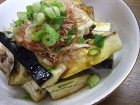 レンジでチン! ナスのおひたし☆