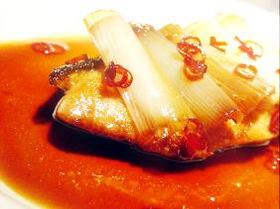 ●超簡単！魚おかずの逸品【ブリとねぎのピリ辛照り焼き】