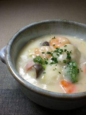 もっちり☆里芋inクリームシチュー