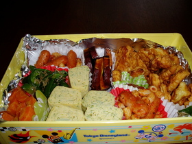 初！！幼稚園運動会お弁当