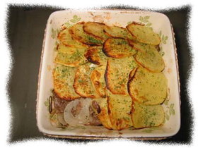 牛肉とじゃがいものビール焼き