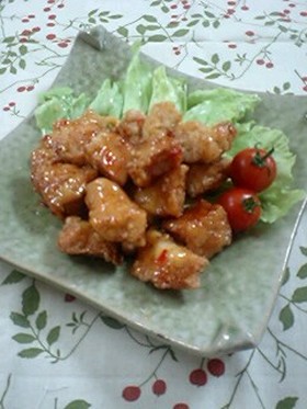 ナンプラー唐揚げ★チリマヨソースで♪