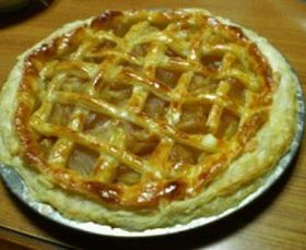 パイシートで作るアップルパイ