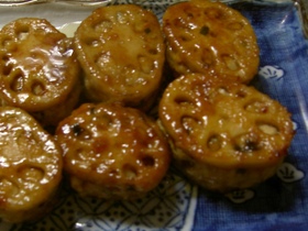 れんこんのはさみ焼き