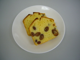 金時豆のパウンドケーキ