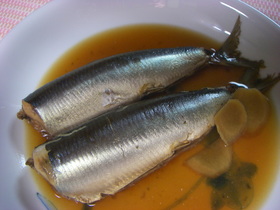 わが家のいわし煮