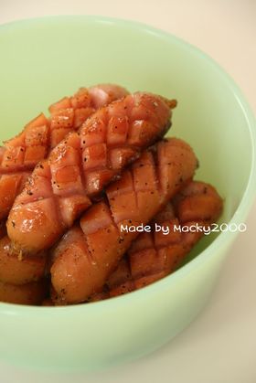 ウチの定番☆ウインナーの食べ方♪