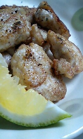 鮭白子deプリッ塩バター焼きU・ェ・U