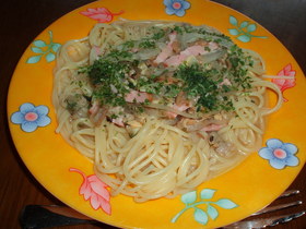 あっさり♪アサリのパスタ