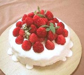 春だ!イチゴのショートケーキ2