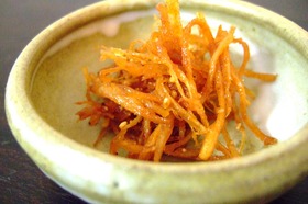 ピリ辛★さきいかで美味しいおつまみ