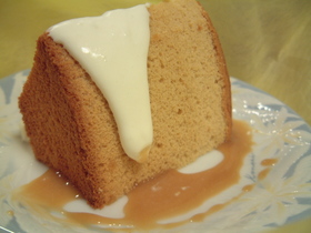 キャラメルシフォンケーキ