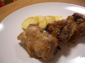 絶品!!簡単☆スペアリブ辛み焼き