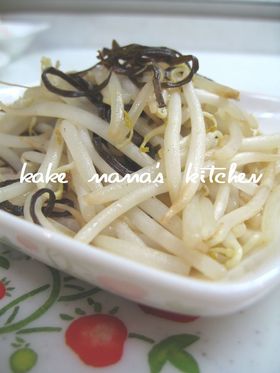 塩昆布♥♡もやし炒め