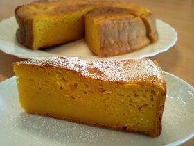 南瓜のモチモチケーキ