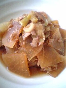 大根とツナのさっぱり煮