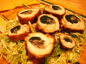 照り焼きチキンロール☆