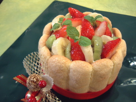 チーズムースDEシャルロット