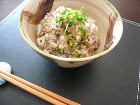 香味野菜でカンタン☆混ぜごはん♪