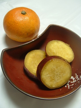 さつま芋のみかん煮