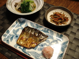サバの塩焼き