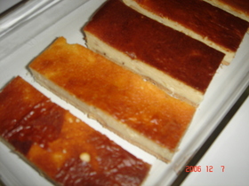 バナナ入りチーズケーキ☆