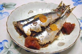 さっぱり食べれる♪いわしの梅煮