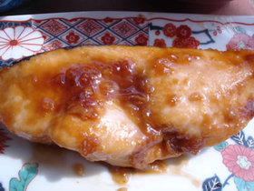 カジキマグロのてりてり照り焼き