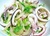 イカとセロリの炒め物