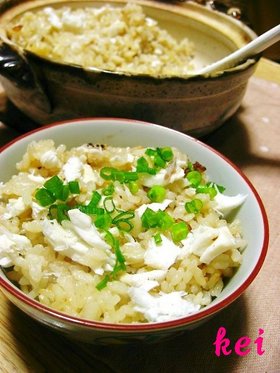 土鍋でご飯♪鯛飯~柚子胡椒風味~