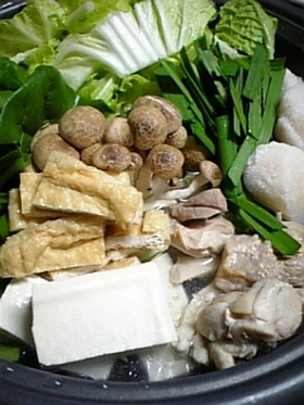 ○美味しいよ！塩ちゃんこ鍋○