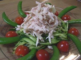 ジューシーな胸肉☆やわらか　蒸し鶏