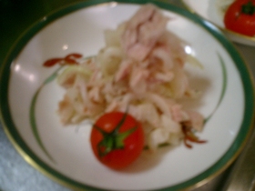 皮だからこそ美味い☆ハニー大根サラダ♪