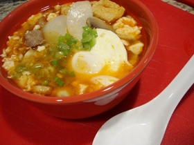 ■■冬~ぽかぽか豆腐チゲ風味噌汁■■
