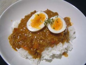 ひき肉たっぷりカレー
