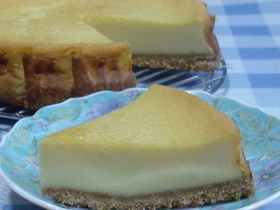 超～簡単♪スライスチーズで☆チーズケーキ