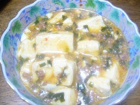 ミーナオリジナル麻婆豆腐♪