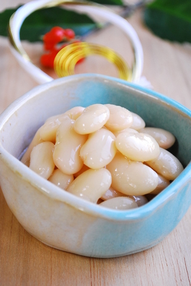 白花豆のふっくら煮
