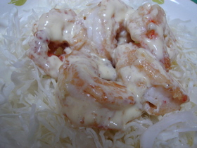 うちにある食材で、超簡単エビマヨ☆
