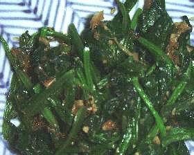 おかかほうれん草