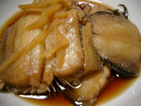 舌ひらめの甘煮
