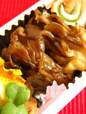 甘辛味のマイタケ