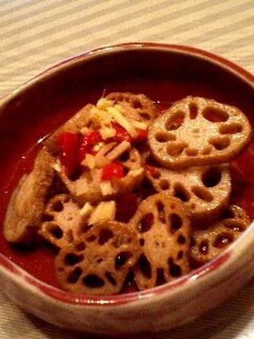 魔法のお酢で簡単～れんこんマリネ