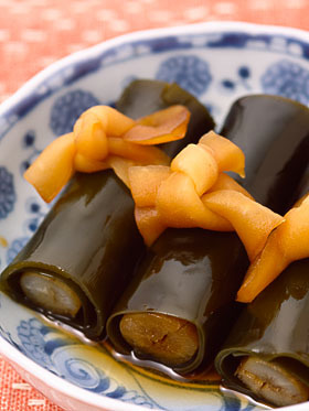 ごぼうの昆布巻き