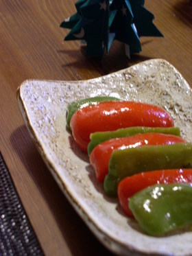 パプリカのマリネクミン風味