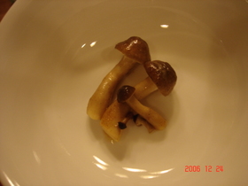簡単　しめじのバター炒め