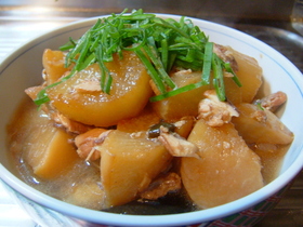 骨まで美味でカルシウム！圧力鍋でぶり大根