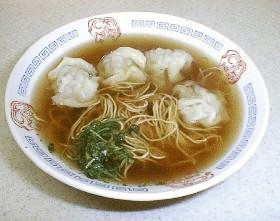 香港屋台海老雲呑麺